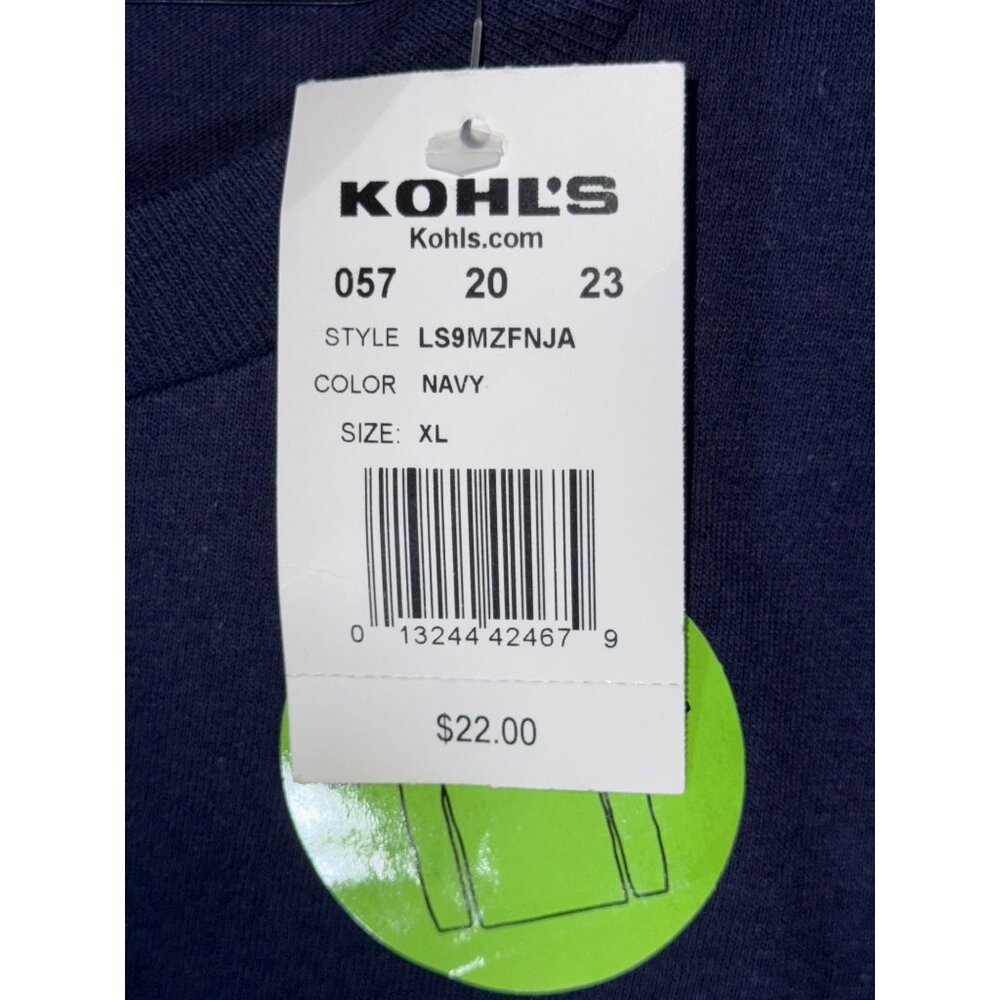 Ninja Boys Navy Blue Long Sleeve Video Game T- Shirt, Size XL, NWT - Picture 3 of 5